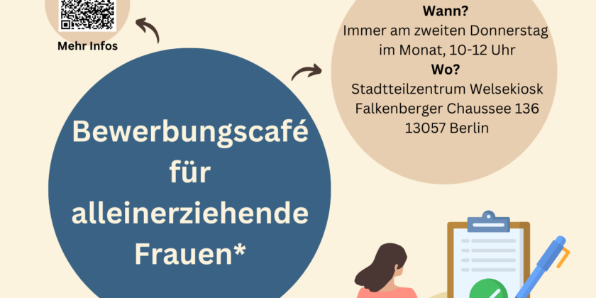 Bewerbungscafé für alleinerziehende Frauen*