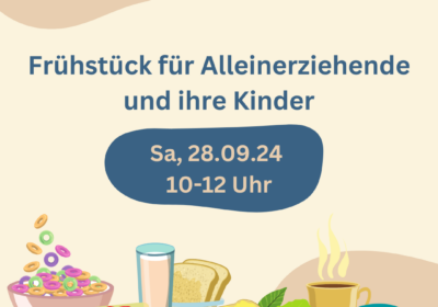 Frühstück für Alleinerziehende