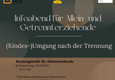 Infoveranstaltung „Umgang nach der Trennung“