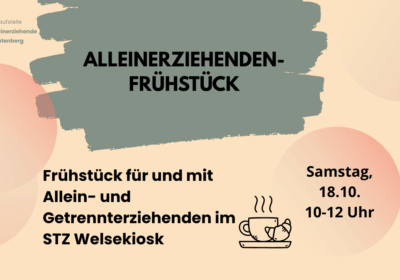 Frühstück für Alleinerziehende