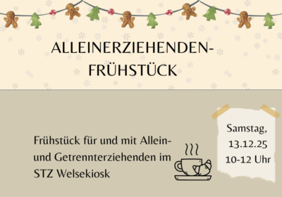 Frühstück für Allein- und Getrennterziehende